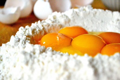 Pastadej - italiensk hvedemel og æg